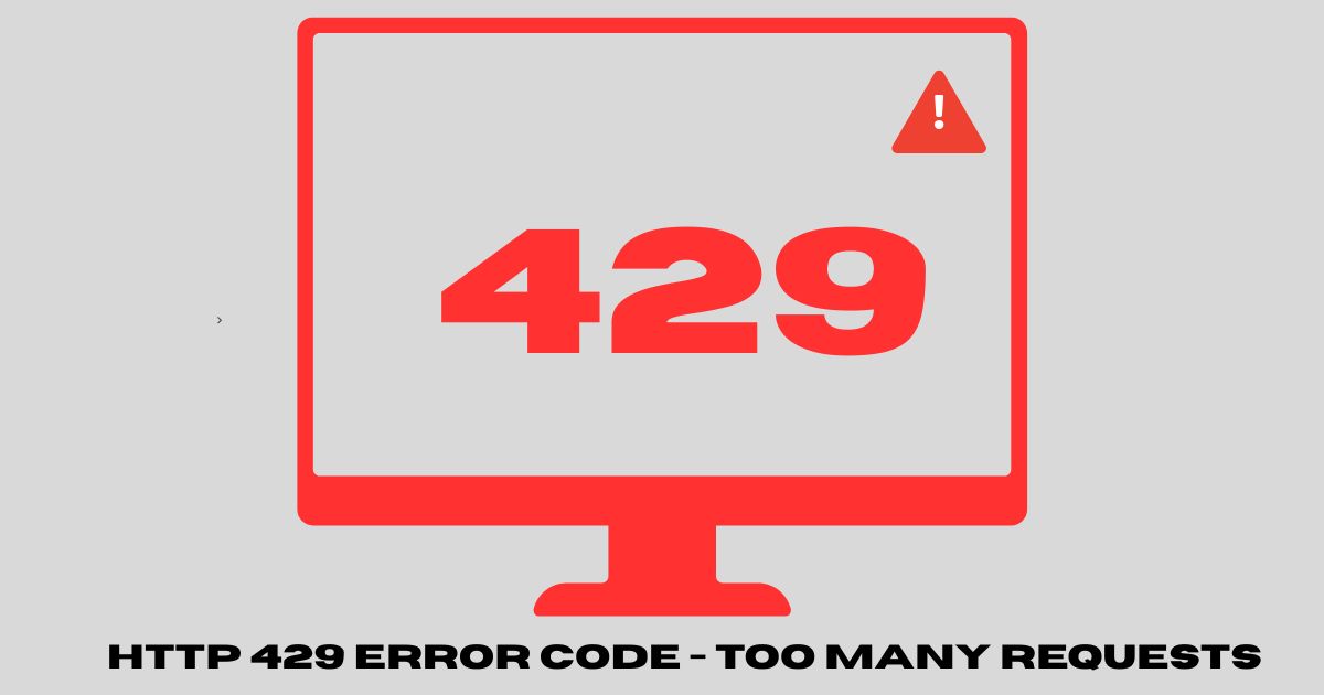 http 429 error code