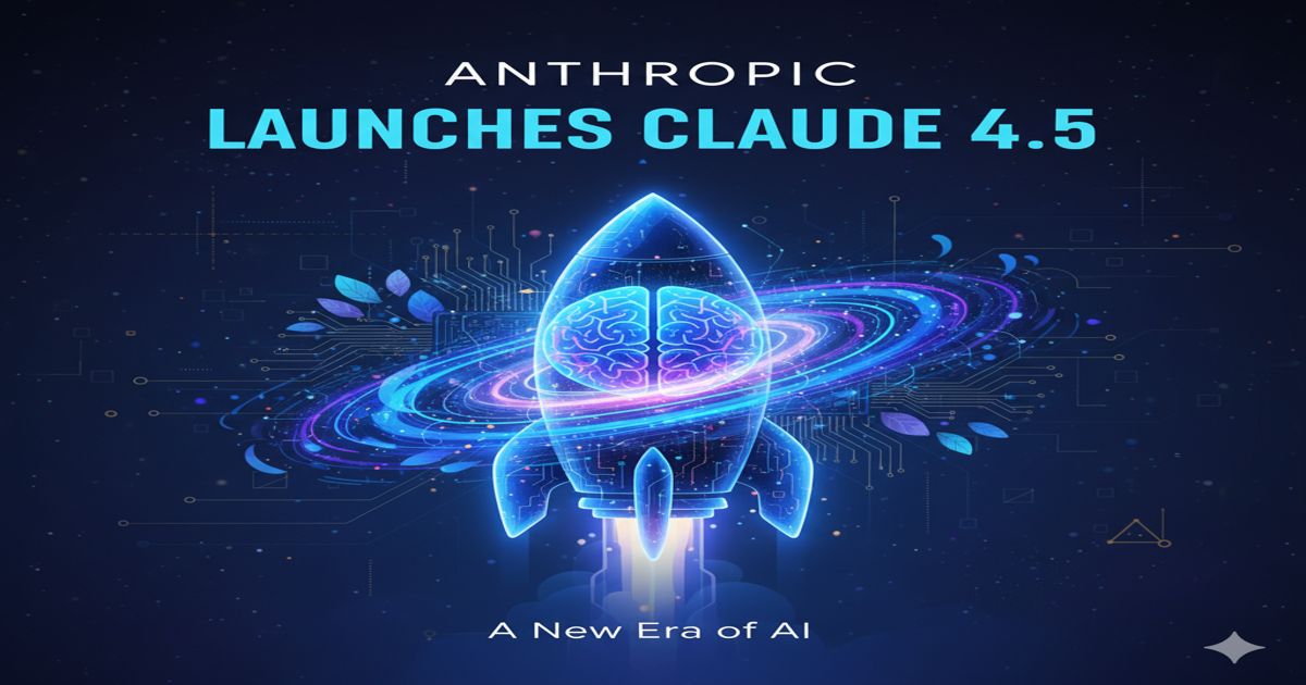 Anthropic Launches Claude 4.5