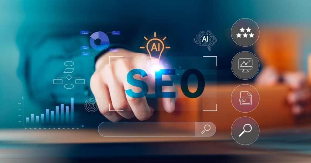 AI SEO and search engine optimization strategy with artificial intelligence
