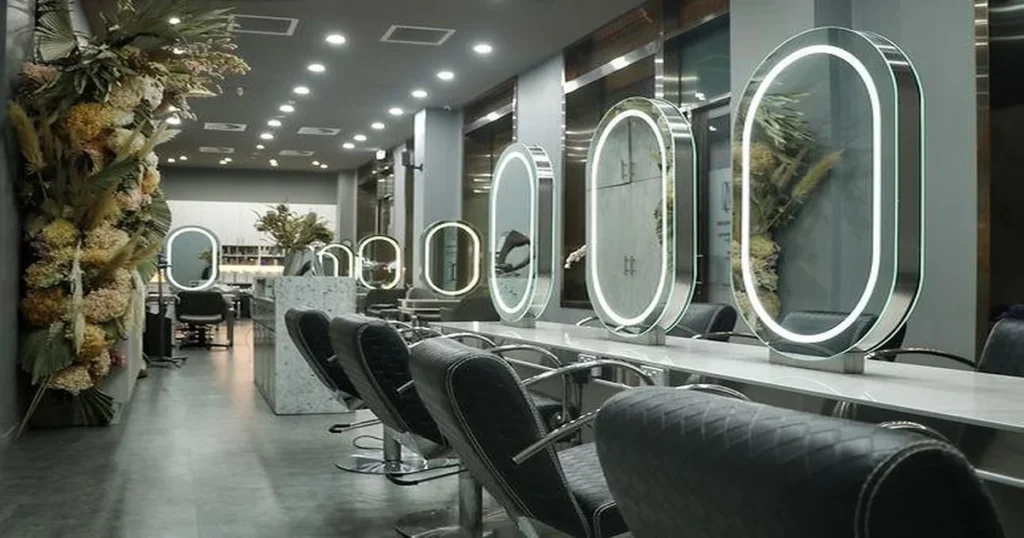 Modern Melbourne salon interior for local SEO visibility